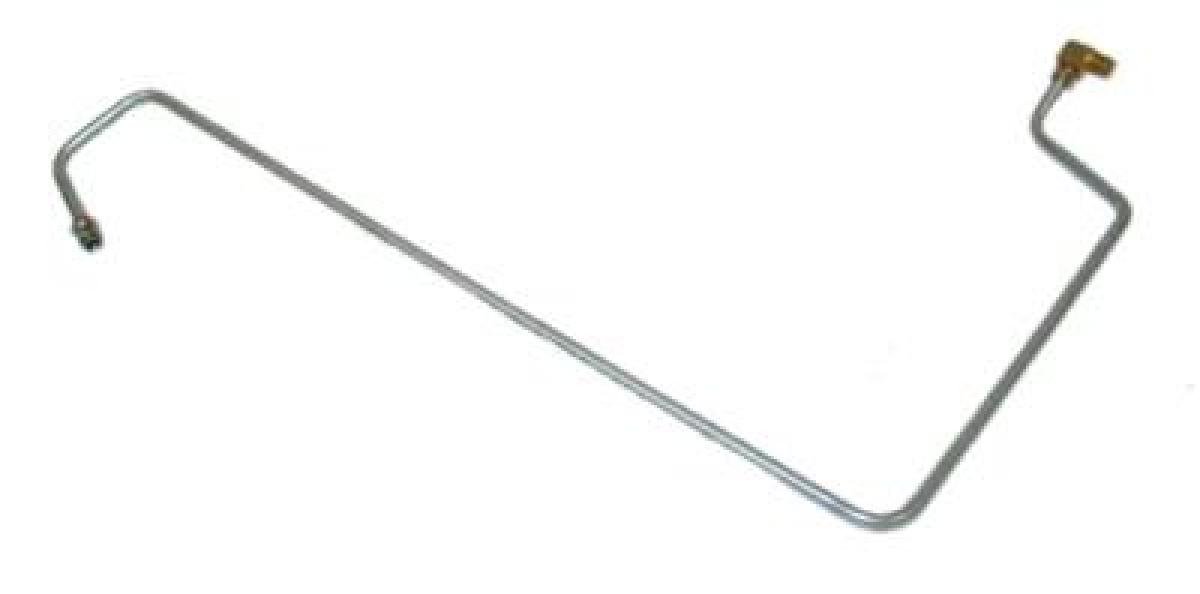 5961 Fuel Line Fuel Injection With Fitting Steel Corvette Depot