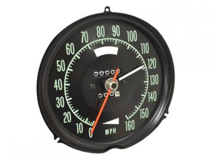 68 Speedometer With Speed Warning