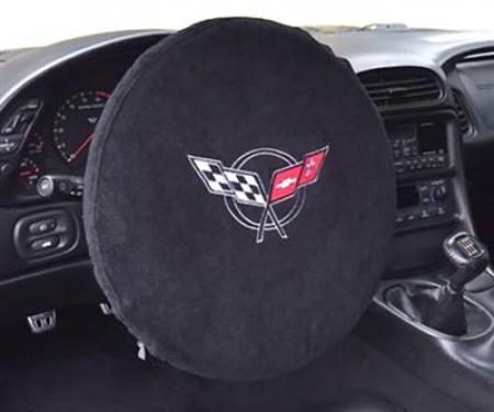 1997-2004 Steering Wheel Cover / Armour with C5 Logo
