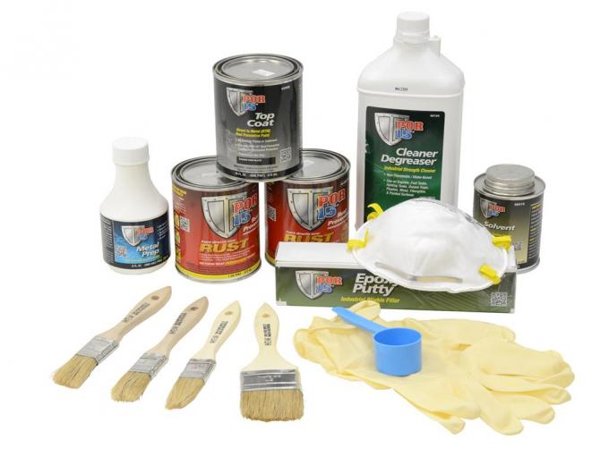 7682 Metal Floor Pan Repair Kit Corvette Depot