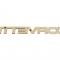 84-90 Rear Bumper Emblem - Golden Finish