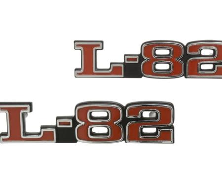 73-79 L82 Hood Emblems - Pair