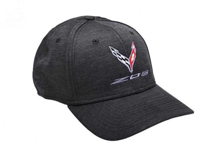 C8 Z06 Premium Dark Gray Heather Flex Hat