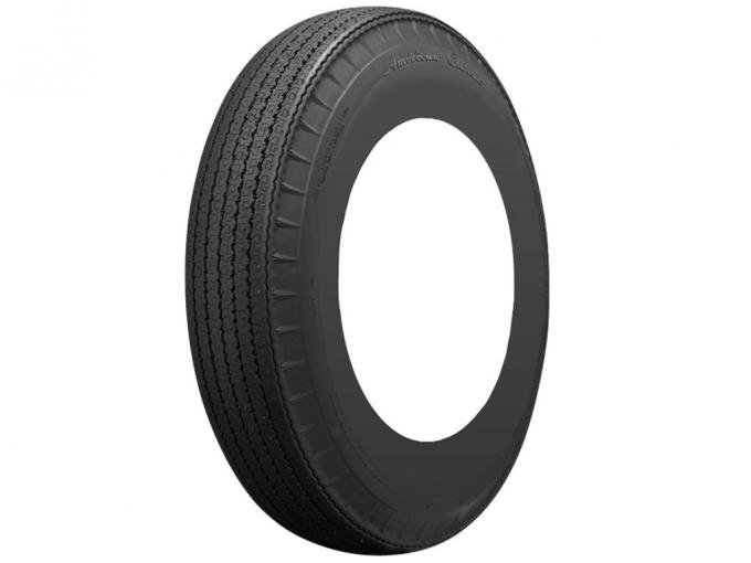 56-62 Tire - American Classic 670R15 Bias Look Radial - Blackwall