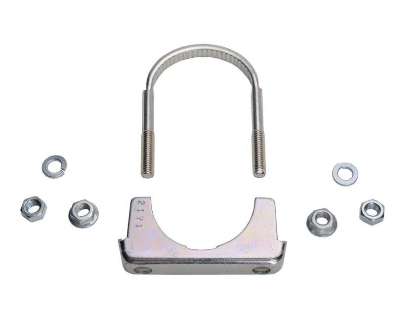 19681982 2" Correct Exhaust Pipe / Tip Clamp (Flattened Ubolt) Corvette Depot