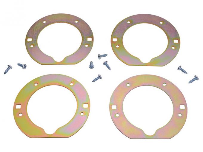 1974-1979 LED Tail Light Mount / Retainer Plates With Screws