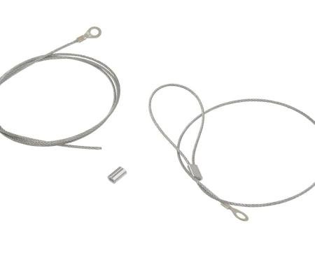 68-82 Emergency Hood Release Cable