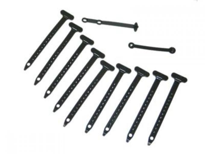 68 Engine And Wire Tie Strap Kit - 11 Pieces