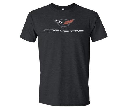 C5 Logo and Script Black T-Shirt