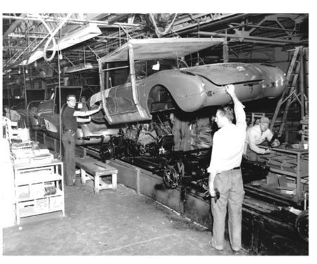 Body Drop Rare Corvette Photo