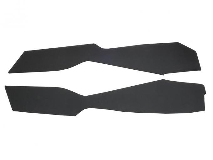 78-81E Console Side Panels - Leather Covered - Pair