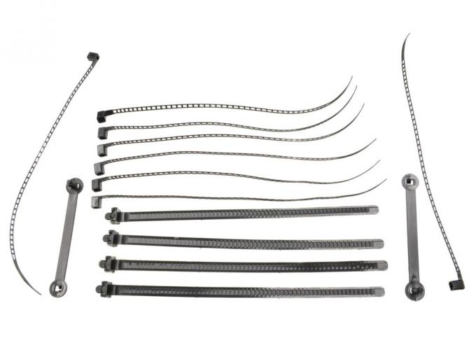 80 Engine And Wire Tie Strap Kit - 14 Pieces