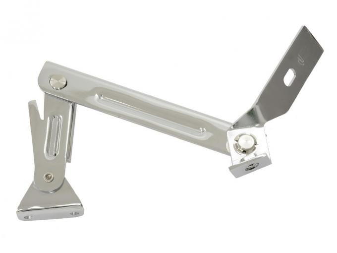 74-76 Hood Support - Chrome