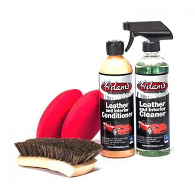 Adam's Leather And Interior Care Kit