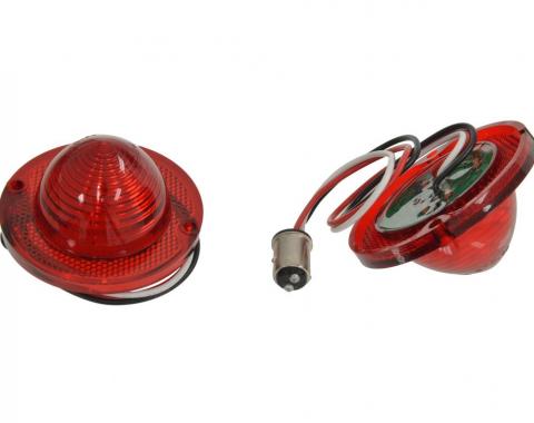 58-67 Red LED Tail Lights - Set of 2