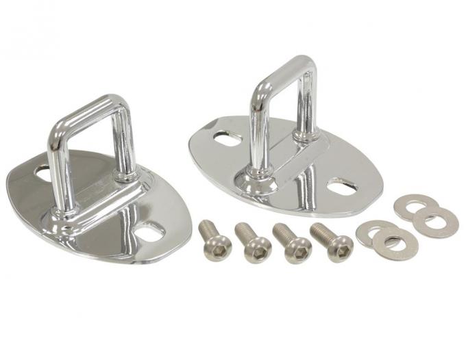 14-19 Chrome Hood Latch Striker / Catch - On Hood