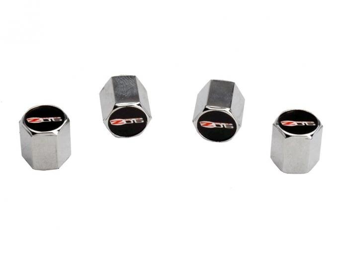 C5 Z06 Logo Valve Stem Caps - Set of 4