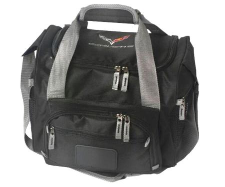 Black 12 Can Cooler Bag With C7 Logo