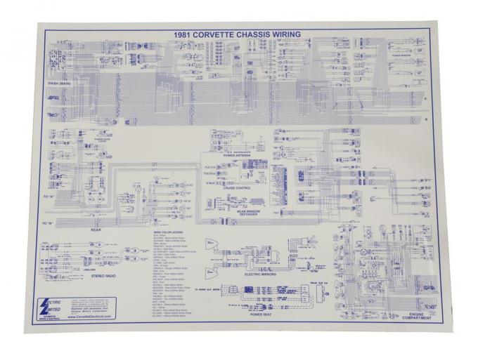 81 Wire Diagram - 17" X 22"