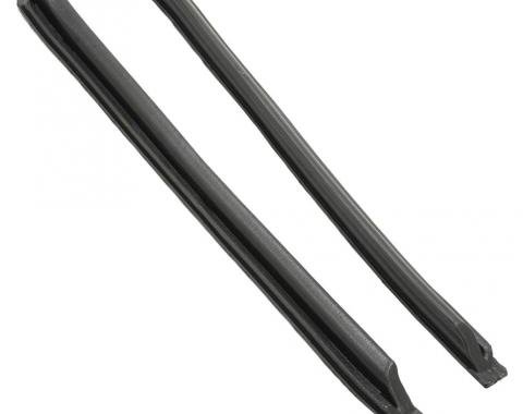 73-82 Windshield Pillar Post Weatherstrip - Correct OEM Latex Type Material