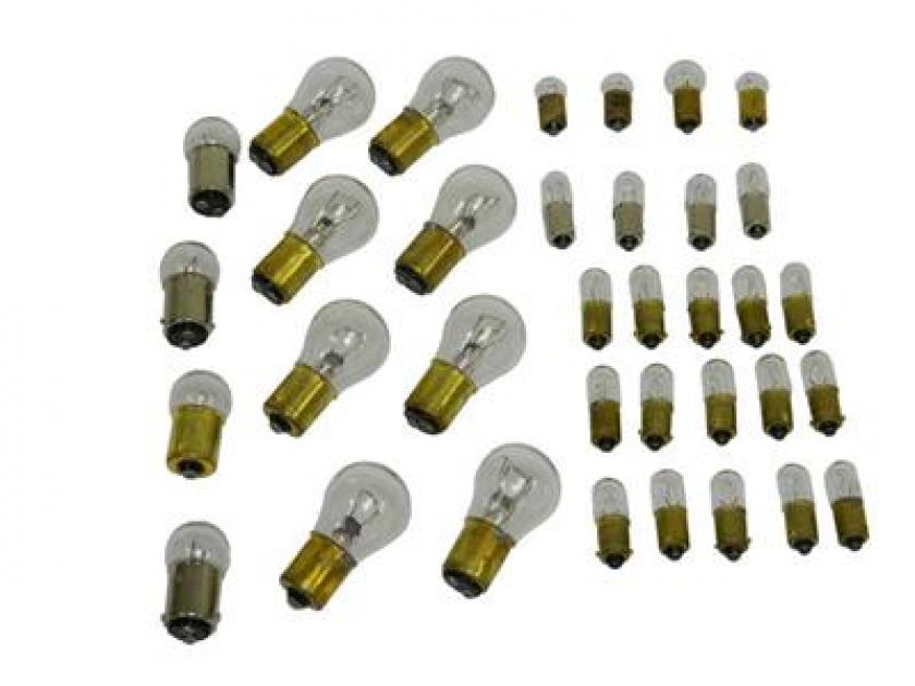 67 Light Bulb Kit 34 Pieces Corvette Depot