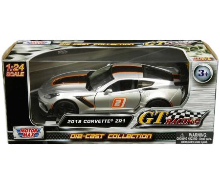 Motormax 1:24 2019 Chevrolet Corvette ZR1 – GT Racing
