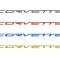 Corvette C6 License Plate Frame with "Corvette" Lettering