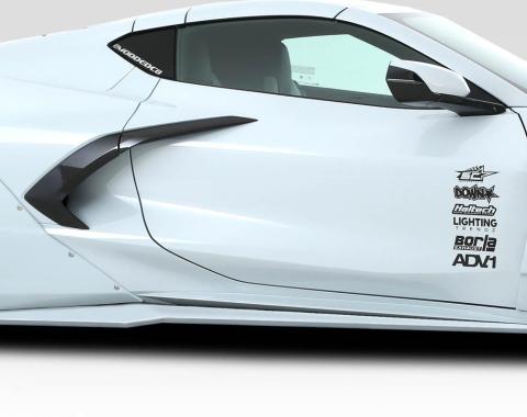 Extreme Dimensions 2020-2025 Chevrolet Corvette Duraflex Gran Veloce Side Skirts 116585