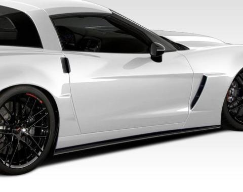 Extreme Dimensions 2005-2013 Chevrolet Corvette Duraflex GT500 Side Skirts 108408
