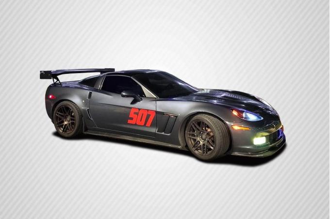 Extreme Dimensions 2005-2013 Chevrolet Corvette Carbon Creations GT500 Carbon Fiber Side Skirts 108409