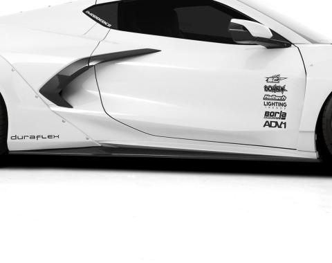 Extreme Dimensions 2020-2025 Chevrolet Corvette Duraflex Gran Veloce Side Skirts 117914