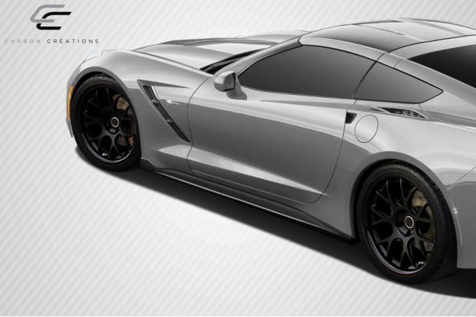 Extreme Dimensions 2014-2019 Chevrolet Corvette Carbon Creations GT Concept Carbon Fiber Side Skirts 112435