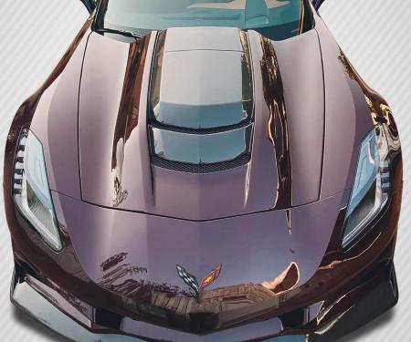 Extreme Dimensions 2014-2019 Chevrolet Corvette Carbon Creations ZR1 Look Carbon Fiber Hood 115300