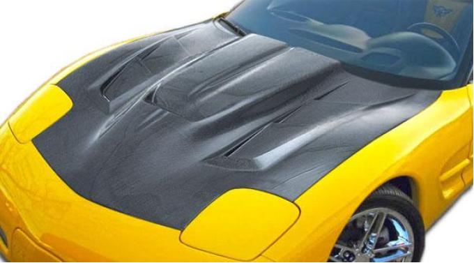 Extreme Dimensions 1997-2004 Chevrolet Corvette Carbon Creations ZR Edition 2 Carbon Fiber Hood 106140
