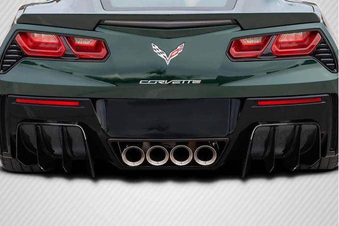 Extreme Dimensions 2014-2019 Chevrolet Corvette Carbon Creations GTR Carbon Fiber Rear Lip 117805