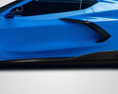 Extreme Dimensions 2020-2025 Chevrolet Corvette Carbon Creations GMX Carbon Fiber Side Skirts 117050