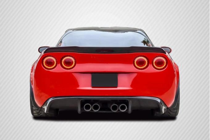 Extreme Dimensions 2005-2013 Chevrolet Corvette Carbon Creations GT500 Carbon Fiber Rear Lip 108411