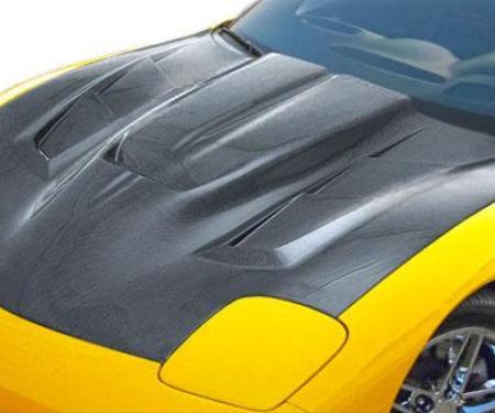 Extreme Dimensions 1997-2004 Chevrolet Corvette Carbon Creations ZR Edition 2 Carbon Fiber Hood 106140