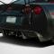 Extreme Dimensions 2005-2013 Chevrolet Corvette Carbon Creations GT500 Carbon Fiber Rear Lip 108411