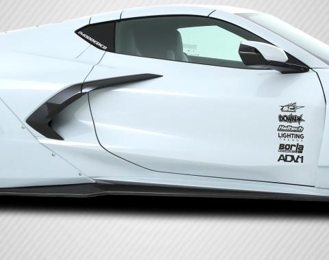 Extreme Dimensions 2020-2025 Chevrolet Corvette Carbon Creations Gran Veloce Carbon Fiber Side Skirts 116586