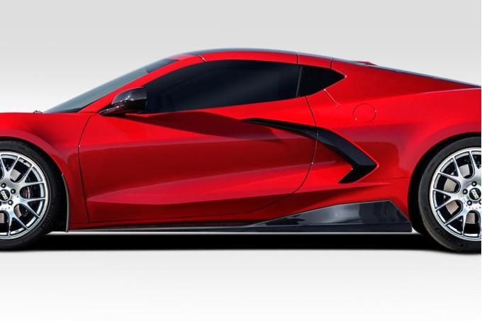 Extreme Dimensions 2020-2025 Chevrolet Corvette Duraflex GMX Side Skirts 117049