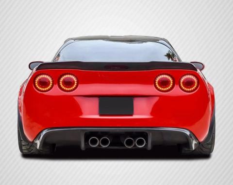 Extreme Dimensions 2005-2013 Chevrolet Corvette Carbon Creations GT500 Carbon Fiber Rear Lip 108411