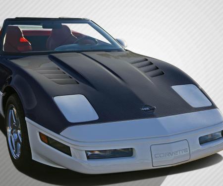 Extreme Dimensions 1985-1996 Chevrolet Corvette Carbon Creations GT Racing Carbon Fiber Hood 108910