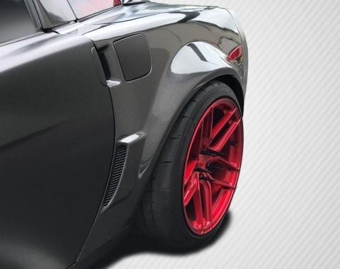 Extreme Dimensions 2005-2013 Chevrolet Corvette Carbon Creations ZR2 Carbon Fiber Fender 115501