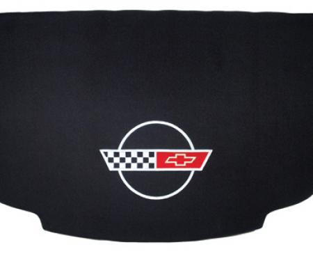 CA 1986-1996 Chevrolet Corvette Embroidered Coupe Roof Panel Headliner 49594