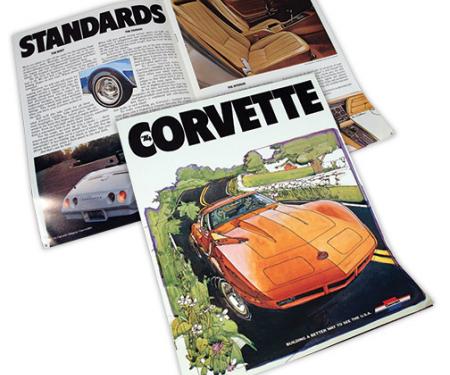 Corvette Sales Brochure, 1974