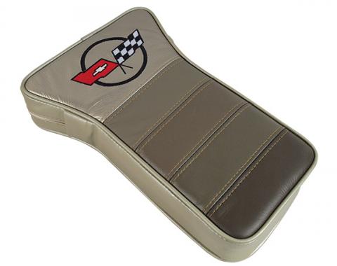 CA 1982 Chevrolet Corvette Center Armrest Embroidered Leather 425060E | 82 Collector