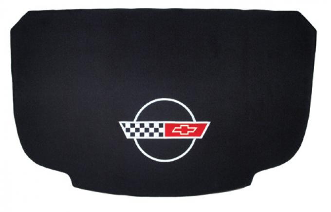 CA 1986-1996 Chevrolet Corvette Embroidered Coupe Roof Panel Headliner 49594