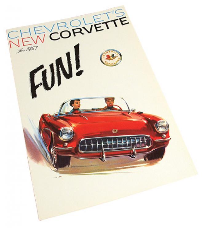 Corvette Sales Brochure, 1957