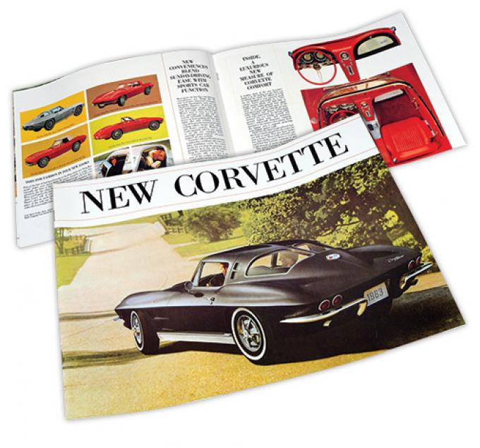 Corvette Sales Brochure, 1963